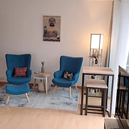 Charming T1 With Balcony In Appartement